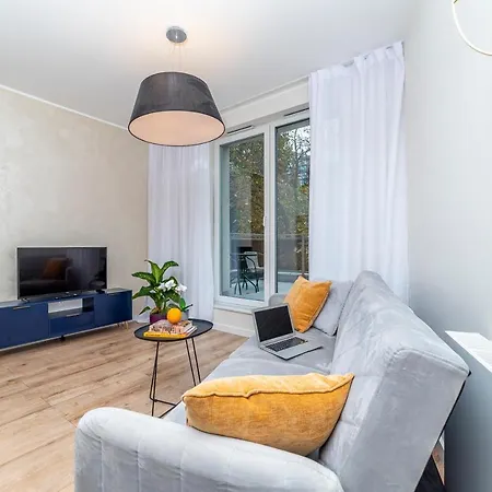 Premium Apartament Centrum Garbary 45M2 Parking Бидгощ Екстер'єр фото